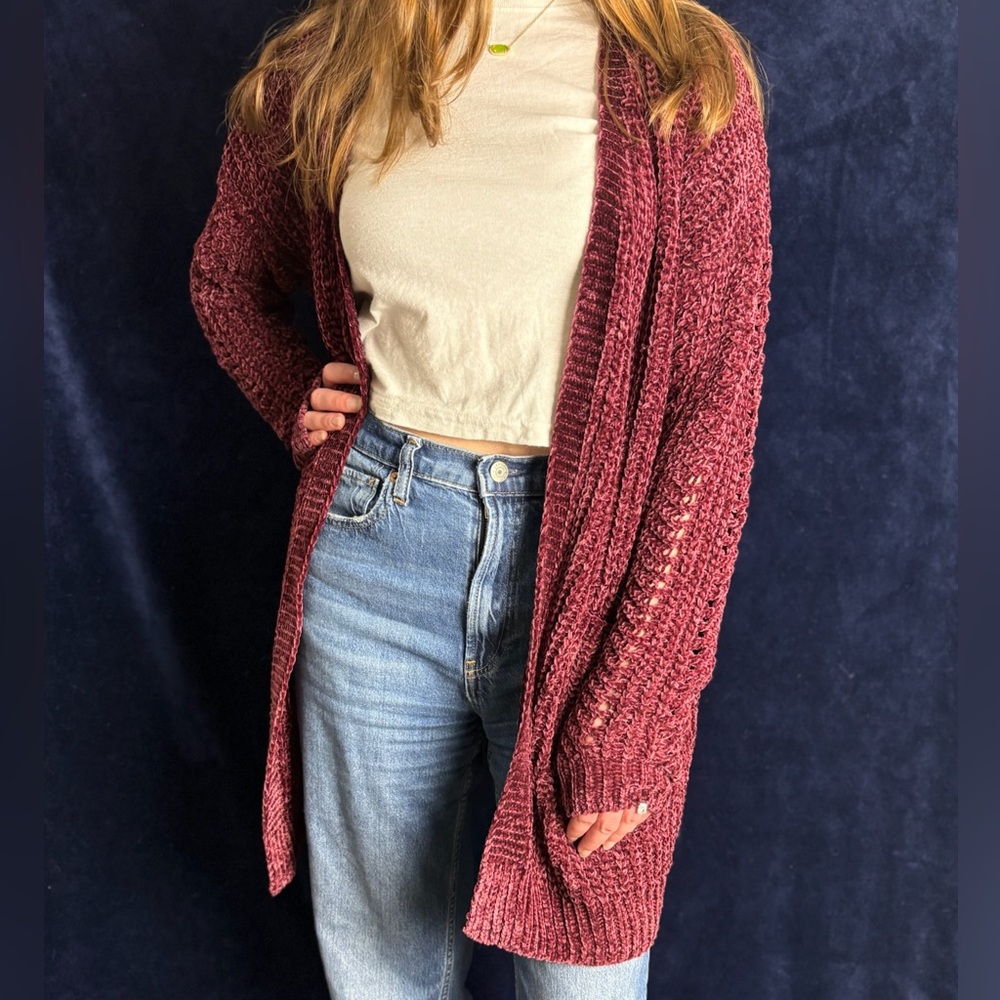 Velvet Cardigan
